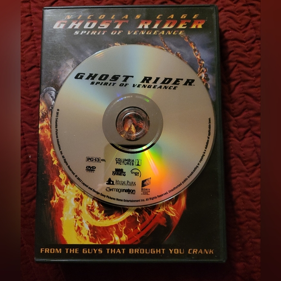 DVD Movie Ghost Rider Spirit of Vengeance starring Nicolas Cage - Picture 3 of 4